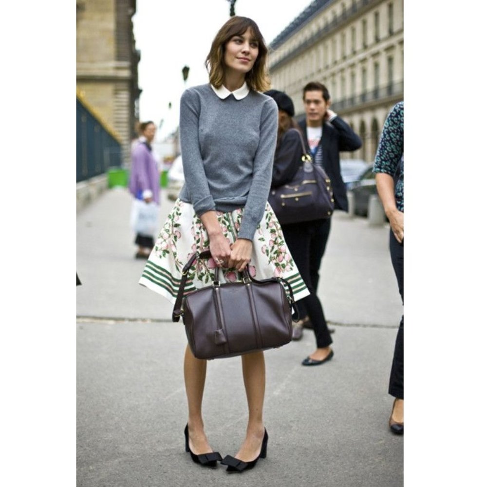 Sleeveless Silk Floral & Stripe Summer Dress XS